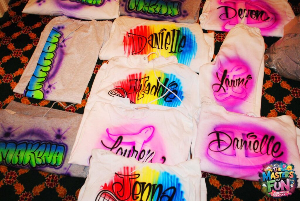 Airbrush Sweatshirts and Sweatpants
