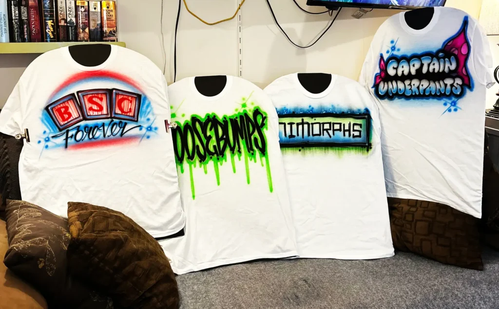 Airbrush t-shirts