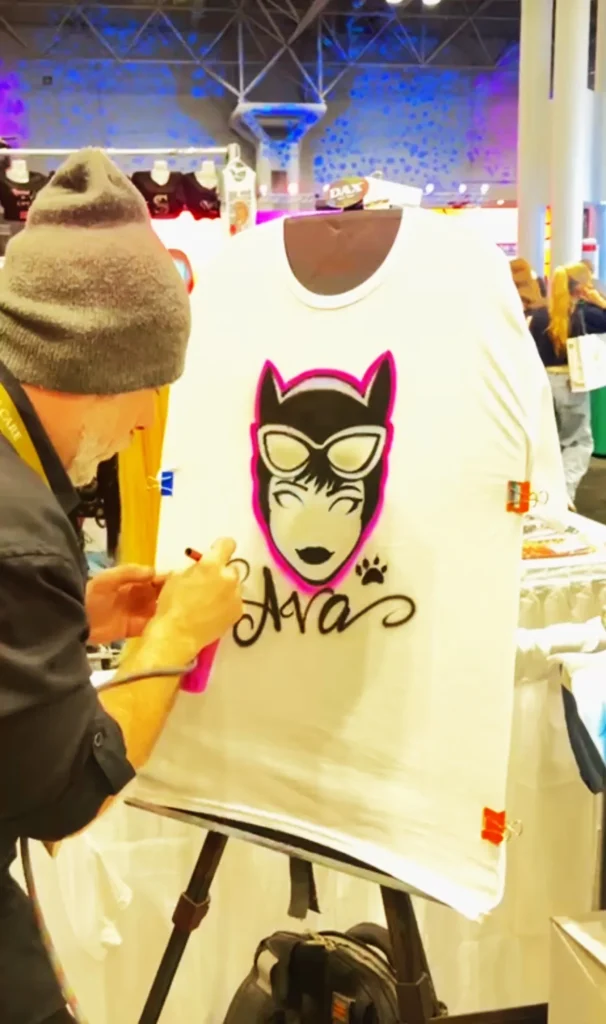 Airbrush t-shirt