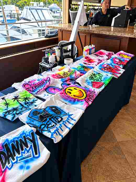 airbrushing t-shirts_